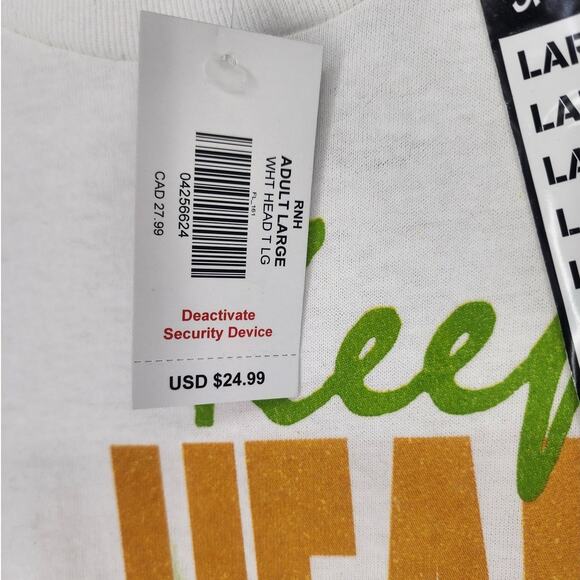 2Pac “Keep Ya Head Up” Graphic Tee White by Bioworld Men’s Size Large - Picture 3 of 5